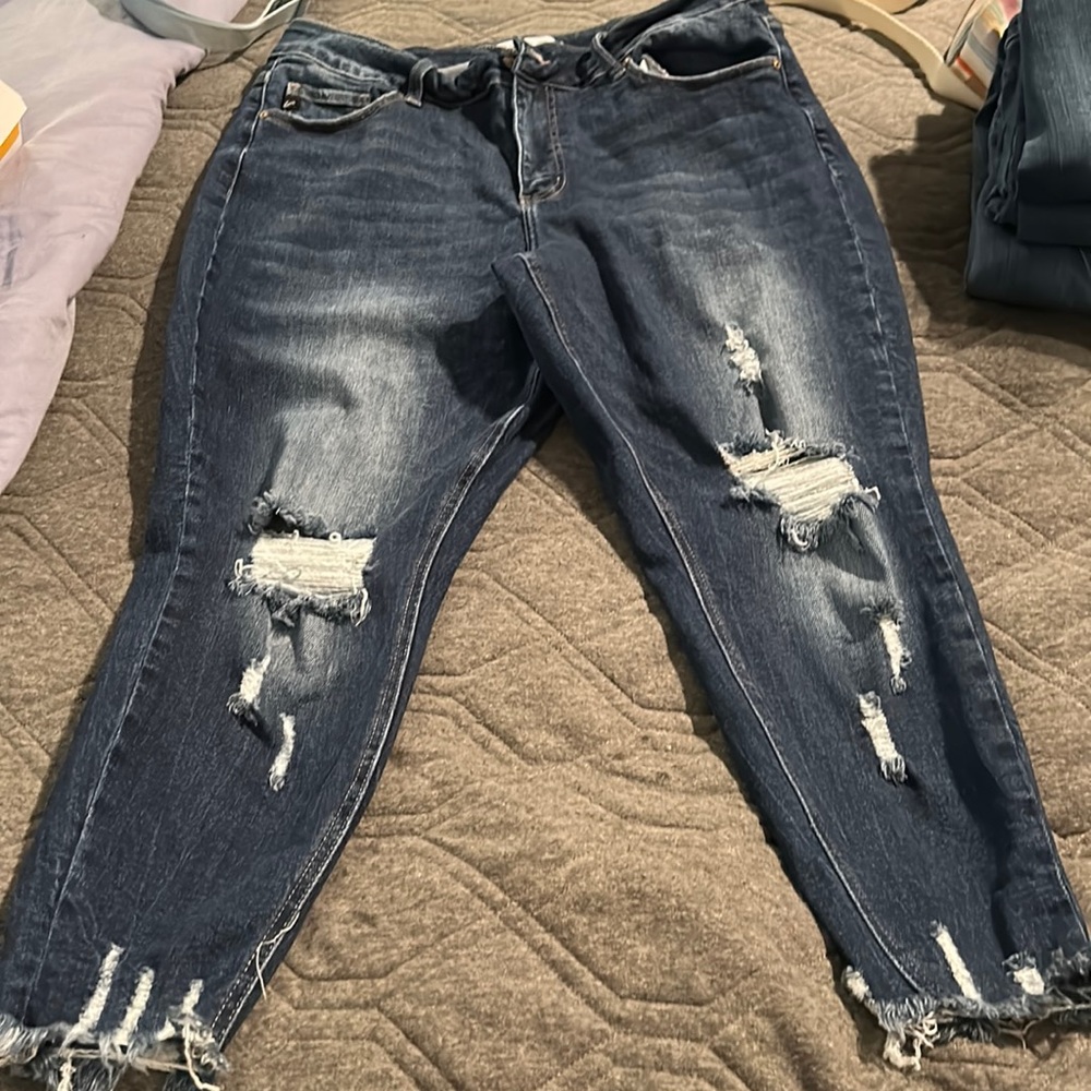 Kancan skinny leg jeans size 18
